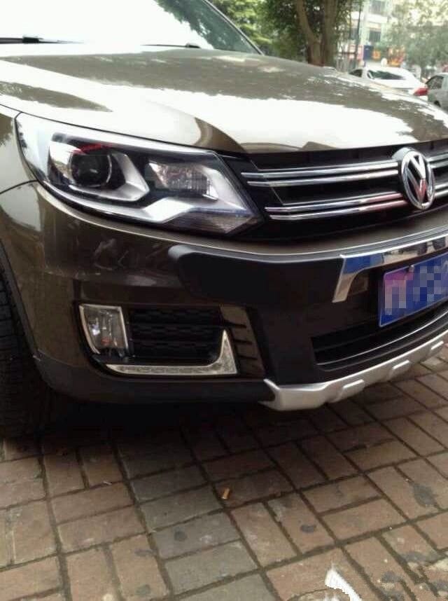 Lumini de zi dedicate VW TIGUAN 2013 cu proiector ceata - imagine 2