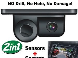 Senzori parcare cu camera video 2 IN 1 Incorporat S450