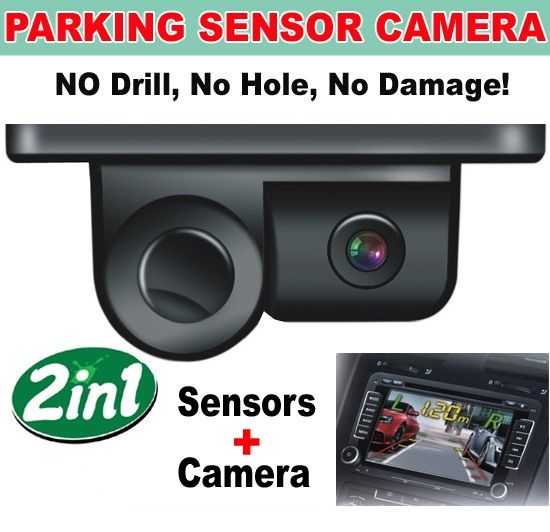 Senzori parcare cu camera video 2 IN 1 Incorporat S450