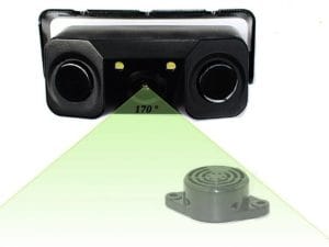 Senzori parcare cu camera video 2 in 1 si 2 senzori de parcare incorporati S451