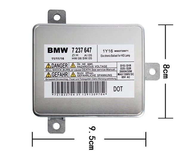 Balast Xenon OEM Compatibil AL W003T20071 / 63117237647, W003T23171, 63117318327 - imagine 2
