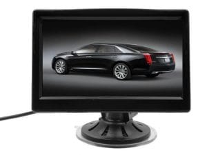 Display auto LCD 4.3" D701 cu ventuza pentru parbriz