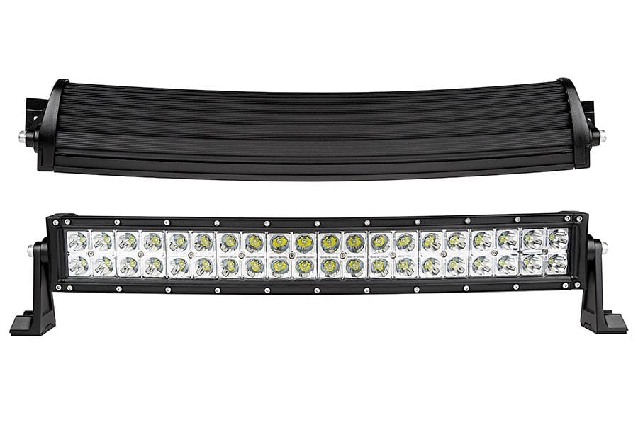 LED Bar Curbat 120W/12V-24V, 10200 Lumeni, 22"/57 cm, Combo Beam 12/60 Grade - imagine 2