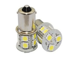 Led auto BAU15S 13 SMD cu pini asimetrici la 150 grade, leduri auto interior / leduri auto exterior, pozitie, semnalizare, marsarier, stopuri / frana…