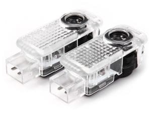 Led logo Audi A1, A4, A5, A6, A8, TT, R8, Q5, Q7 pentru portiere auto