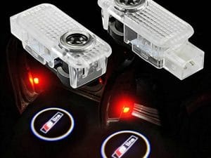 Led Logo Audi S-LINE A1, A4, A5, A6, A8, TT, R8, Q5, Q7 CANBUS OEM, proiectoare led auto cu logo pentru portiere de ultima generatie dedicate Audi
