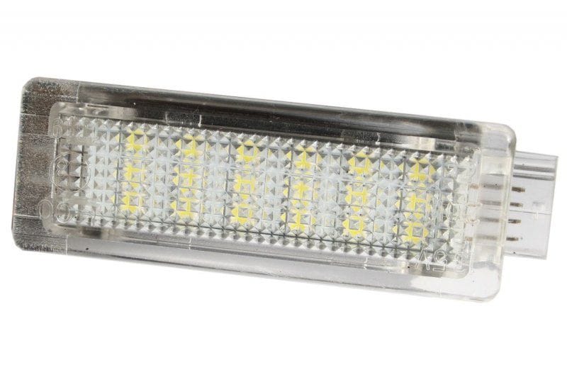 Lampi LED BMW Portiere si Interior BMW F01, F20, F30 Lumina Alba+Rosie Canbus OEM