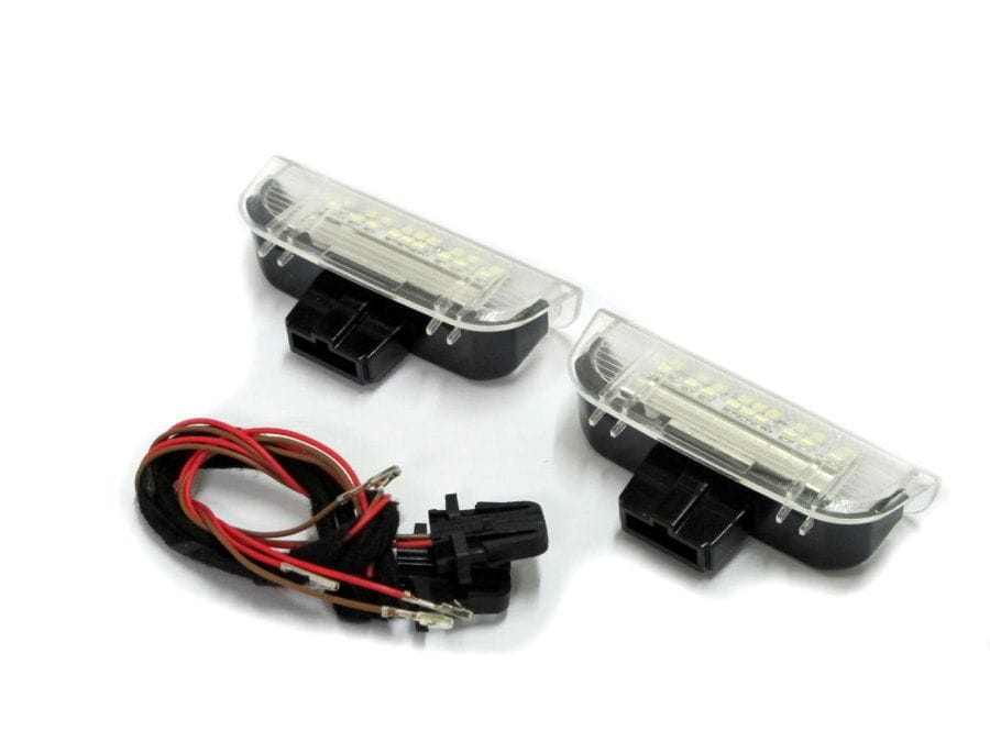 Lampi cu LED Portiera Fata SKODA Superb VW, SEAT CANBUS OEM