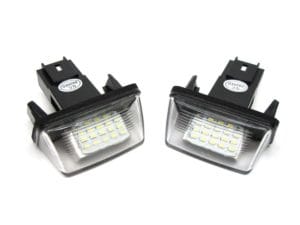 Lampi numar led PEUGEOT 206, 207, 306, 406, 407, 307, 308, 5008, PARTNER OEM