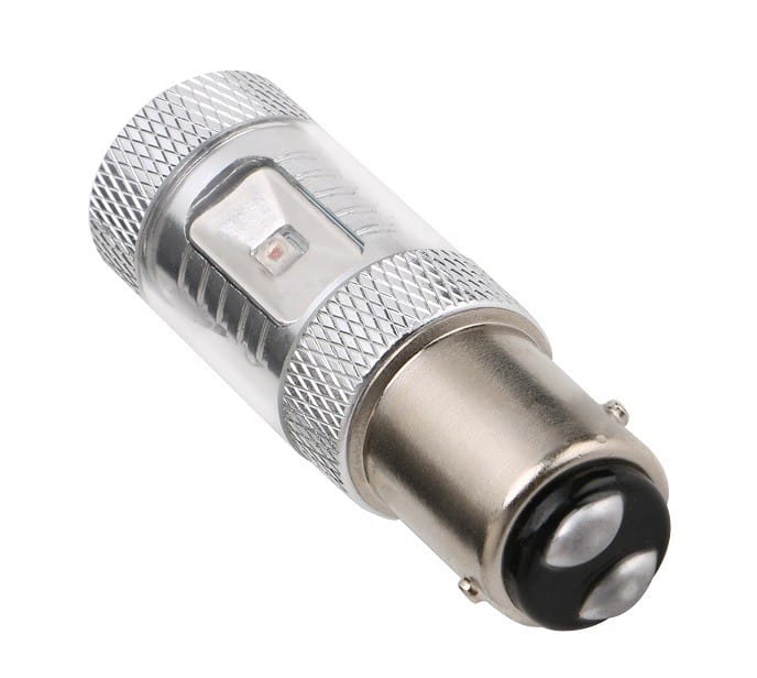 Led auto ROSU 30W BAZ15D Canbus cu leduri CREE Premium