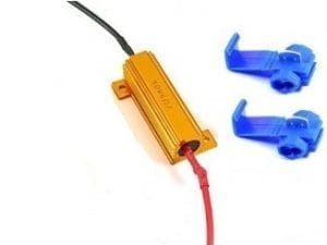 Anulatoare eroare LED, Rezistori