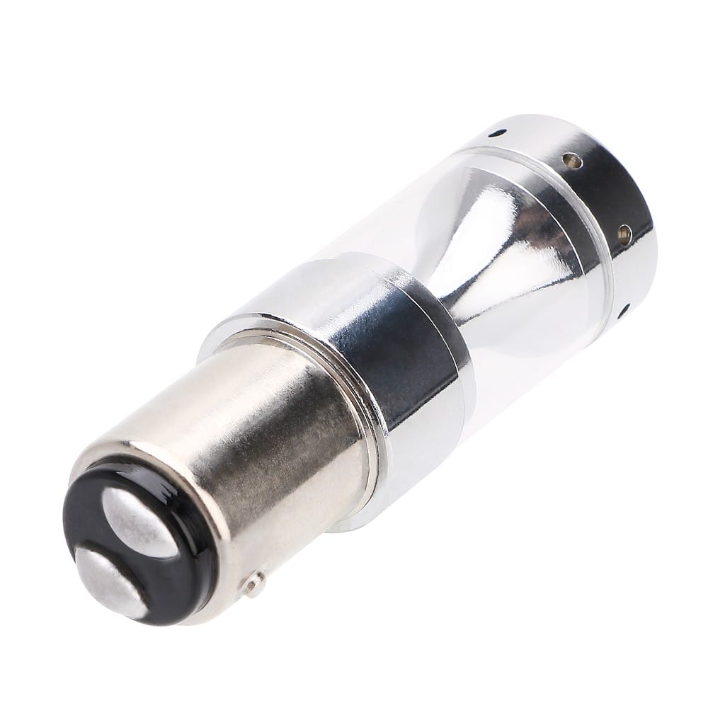 Led Auto ROSU 60W BA15D Canbus cu Leduri CREE Fara Polaritate