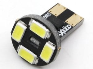 Led Auto Canbus T10 W5W 4 Smd 5730 12V - fara polaritate