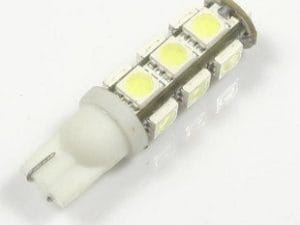 Led auto T10 ALB W5W cu 13 SMD