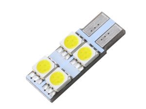 Led auto T10 Canbus ALB cu 4 SMD W5W