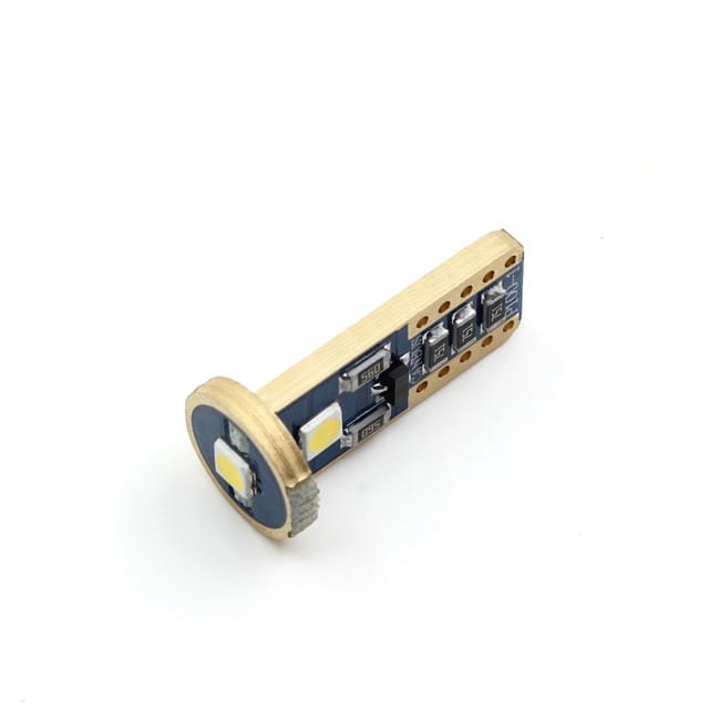 Led Auto Canbus BEC T10 3 Smd 3030 9-30V - fara polaritate PREMIUM