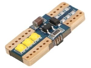 Led Auto Canbus T10 6 Smd 2525 12V-24V - fara polaritate PREMIUM