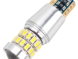 Led auto T10 cu Lupa Canbus cu 28 SMD 3014 - fara polaritate PREMIUM
