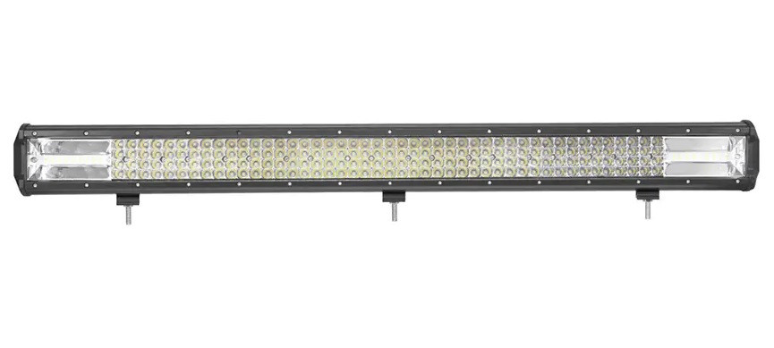LED Bar Auto 594W, leduri pe 3 randuri, 12V-24V, 41580 Lumeni, 40.5"/103,5 cm, Combo Beam 12/60 Grade PREMIUM
