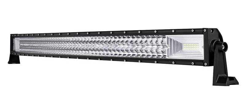 LED Bar Auto 594W, leduri pe 3 randuri, 12V-24V, 41580 Lumeni, 42"/107 cm, Combo Beam 12/60 Grade PREMIUM