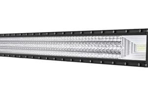 LED Bar Auto 702W, leduri pe 3 randuri, 12V-24V, 49140 Lumeni, 50"/127 cm, Combo Beam 12/60 Grade PREMIUM