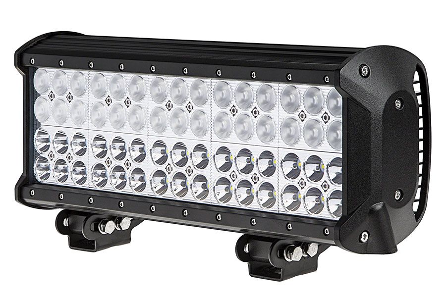LED Bar Auto cu 2 faze (faza scurta/faza lunga) 180W/12V-24V, 15300 Lumeni, lungime 37 cm, Leduri CREE PREMIUM