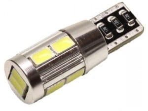 Led auto Canbus T10 cu 10 SMD 5730 PREMIUM