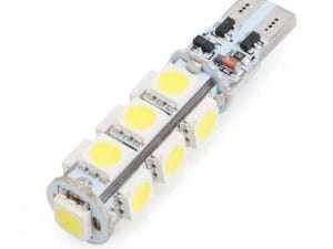 Led auto T10 cu 13 SMD cu Stoboscop PREMIUM