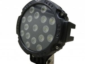 Proiector LED Auto Offroad 51W/12V-24V, 3740 Lumeni, Negru, Spot Beam 30 Grade PREMIUM