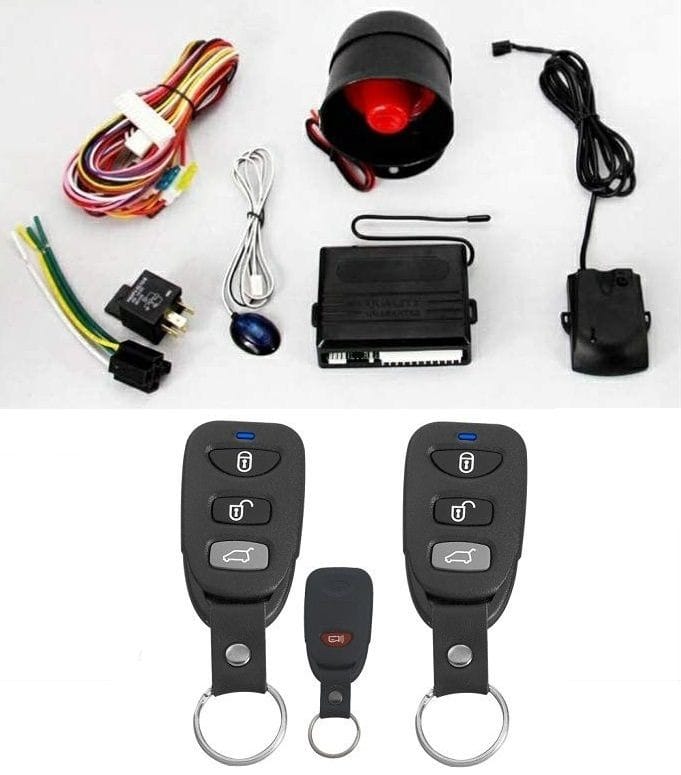 Alarma auto K135 cu 2 telecomenzi PREMIUM