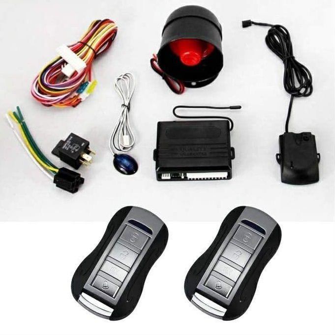 Alarma auto K211 cu 2 telecomenzi PREMIUM