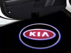 Proiectoare Portiere cu Logo KIA PREMIUM
