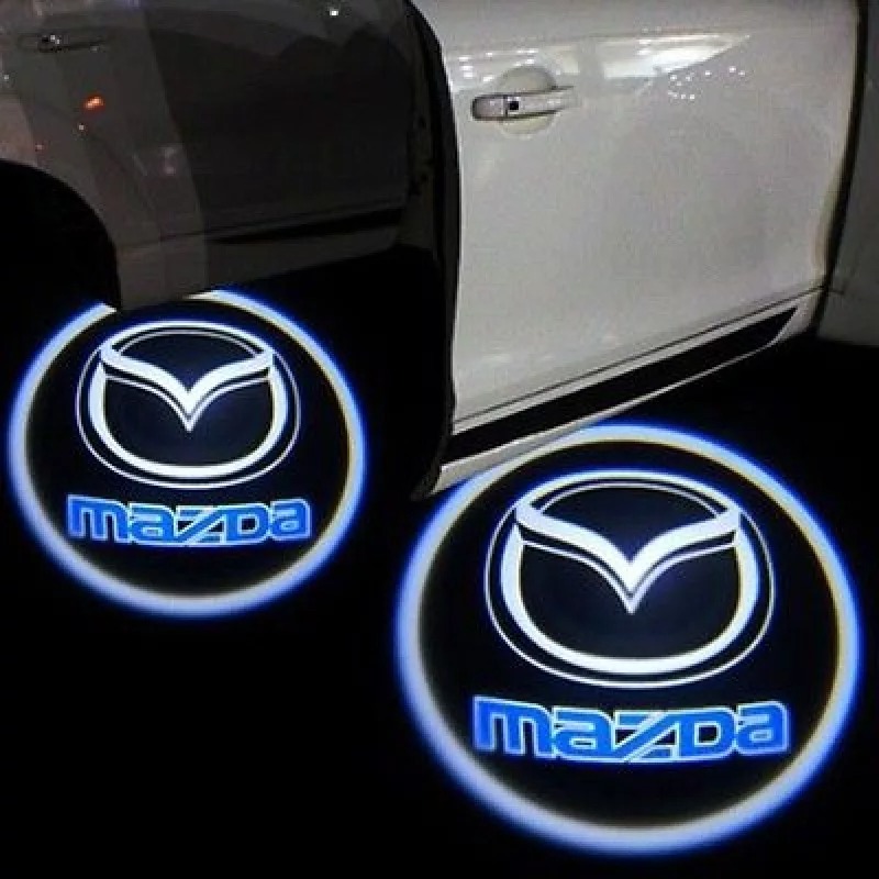Proiectoare Portiere cu Logo Mazda PREMIUM