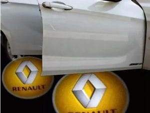 Proiectoare Portiere cu Logo Renault PREMIUM