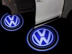 Proiectoare Portiere cu Logo Volkswagen PREMIUM