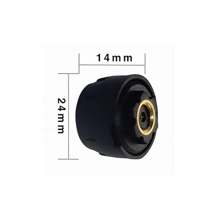 Sistem 4 senzori monitorizare presiune pneuri TPMS cu LCD si incarcare solara PREMIUM
