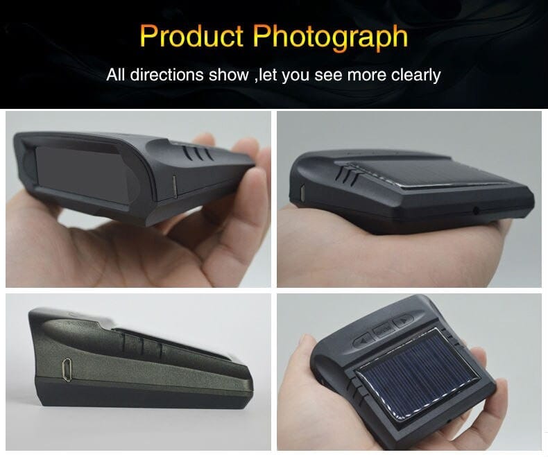 Senzori parcare Wireless cu incarcare solara si display LCD RS-10000Y