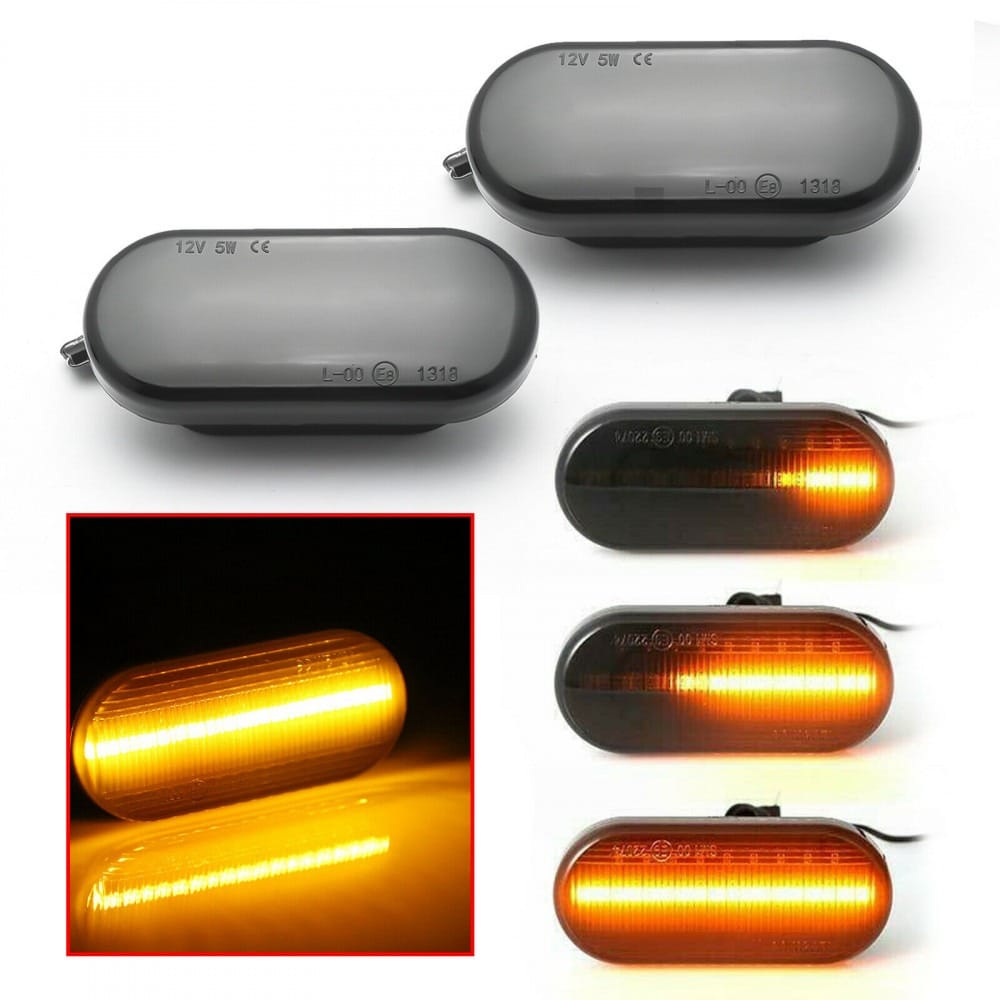 Set 2 Semnalizari Aripa LED Dinamice Golf 3, 4, Bora, Passat, Polo PREMIUM