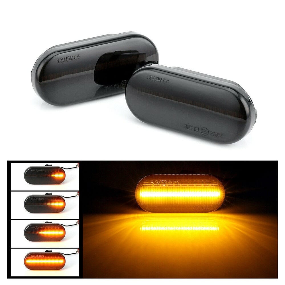 Set 2 Semnalizari Aripa LED Dinamice Golf 3, 4, Bora, Passat, Polo PREMIUM