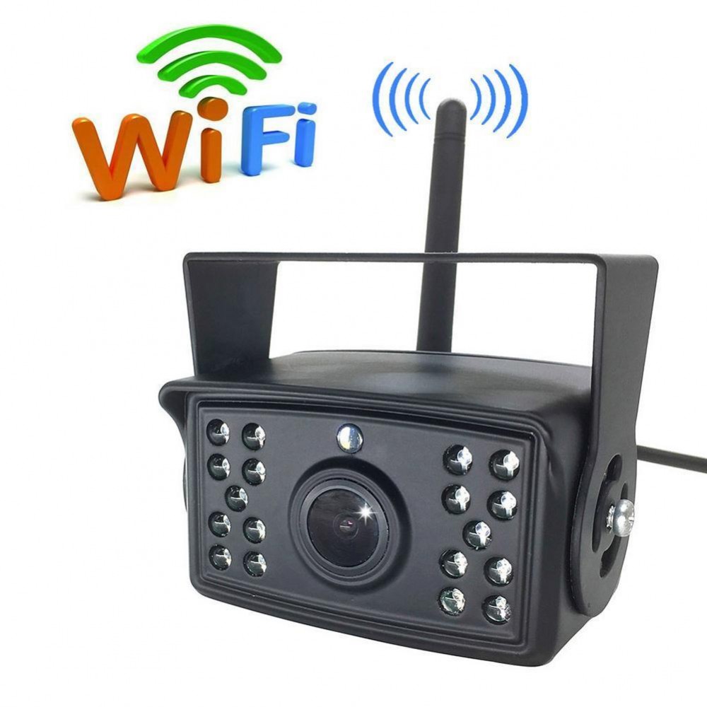 Camera auto WI-FI rezolutie HD pentru marsarier/frontala cu Nightvision 12-24V C500-WIFI PREMIUM