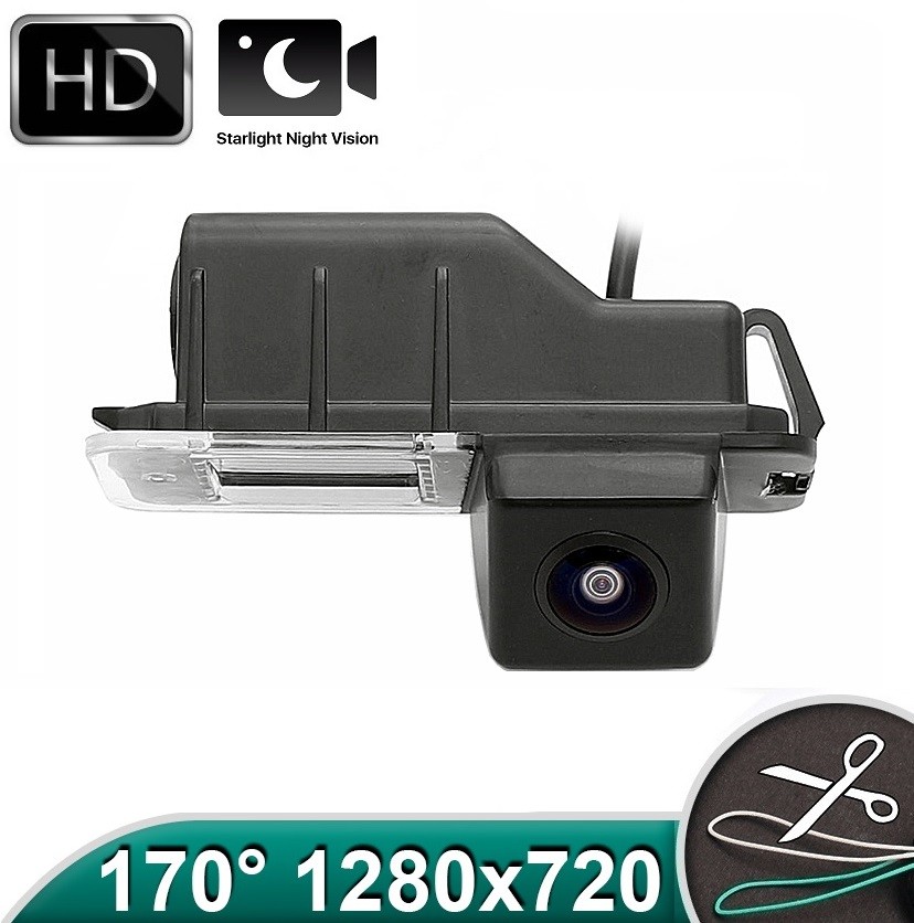 Camera marsarier HD cu StarLight Night Vision pentru VW Golf 6, Golf 7, Passat B7, Amarok - FA960