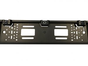 Sistem de parcare 2 in 1 pe suport de numar cu camera de marsarier si 2 senzori de parcare incorporati CS425