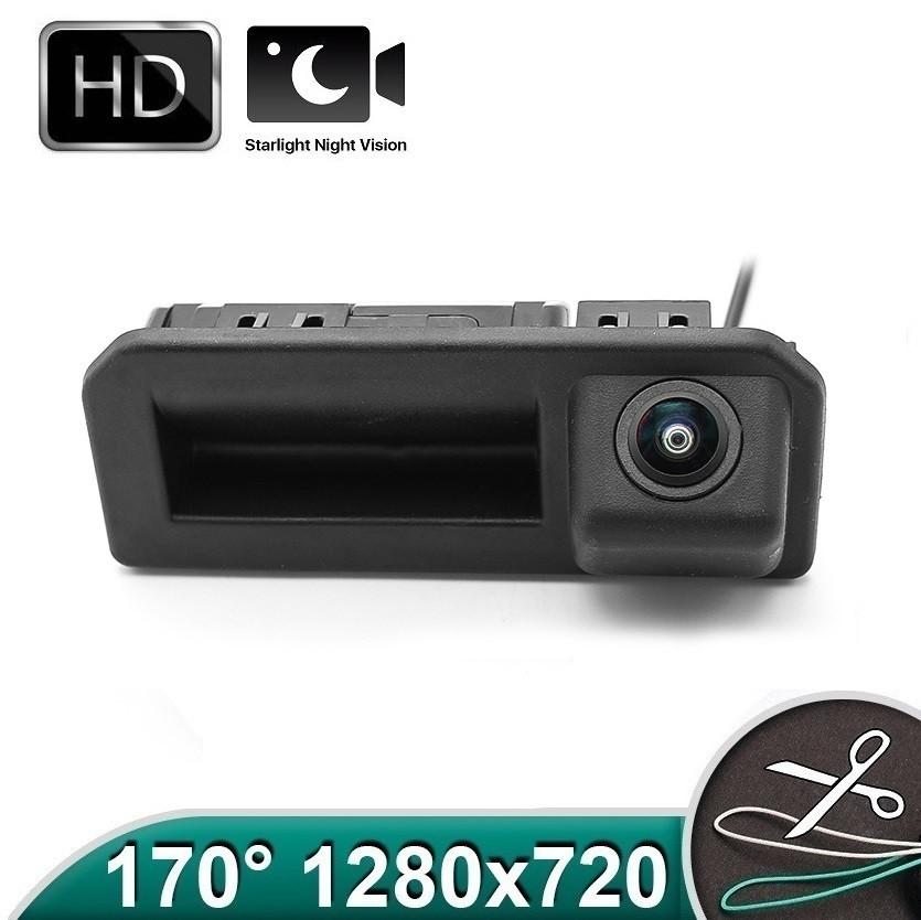 Camera marsarier HD, unghi 170 grade cu StarLight Night Vision pentru Audi Q2, Q3, Q5, A5 PREMIUM