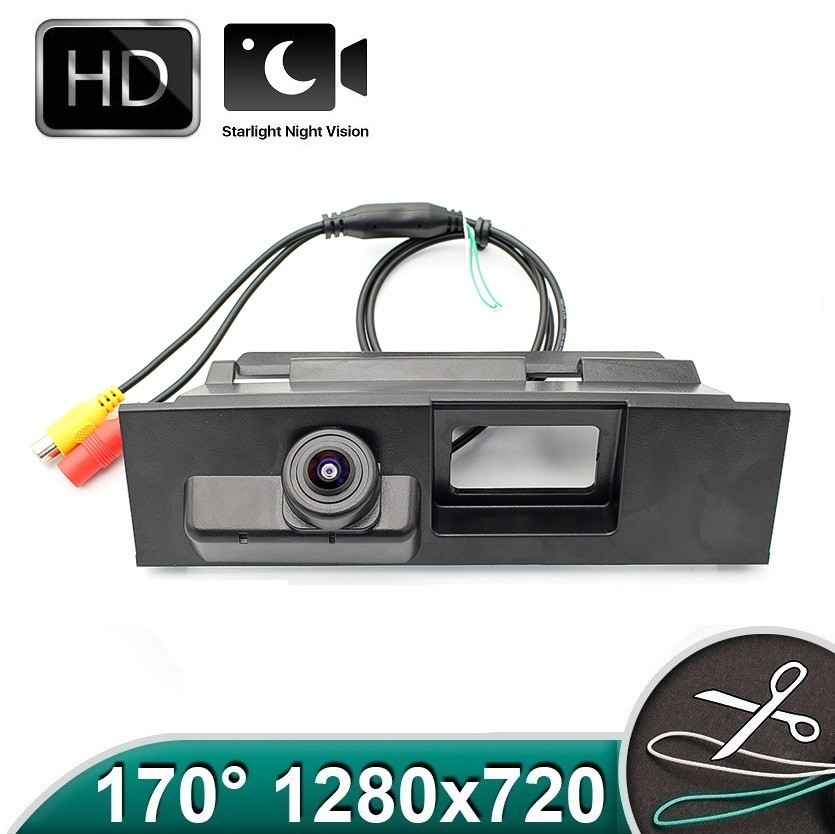 Camera marsarier HD, unghi 170 grade cu StarLight Night Vision pentru Ford Mondeo MK5 (2014 - 2019) PREMIUM