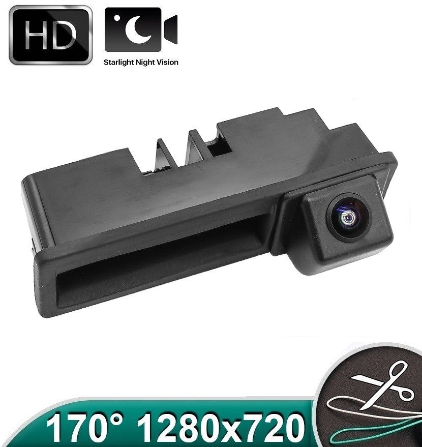 Camera marsarier HD, unghi 170 grade cu StarLight Night Vision Audi A4 B6, A4 B7, A6 C6 4F, Q7 4L, A3 8P PREMIUM