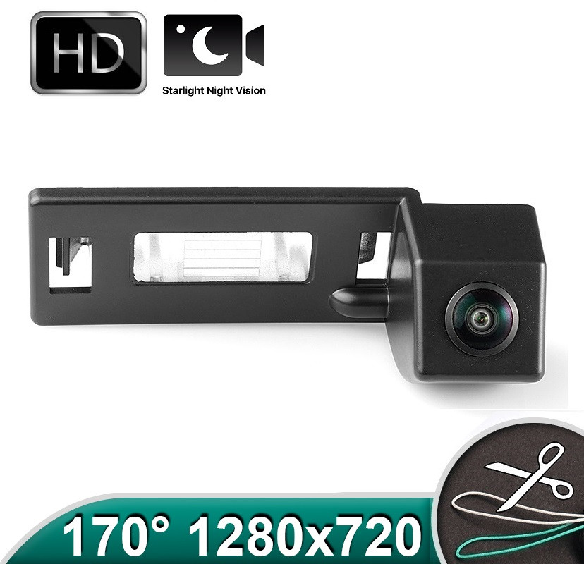 Camera marsarier HD, unghi 170 grade cu StarLight Night Vision pentru Audi A1, A4, A5, A6, A7, Q5 PREMIUM