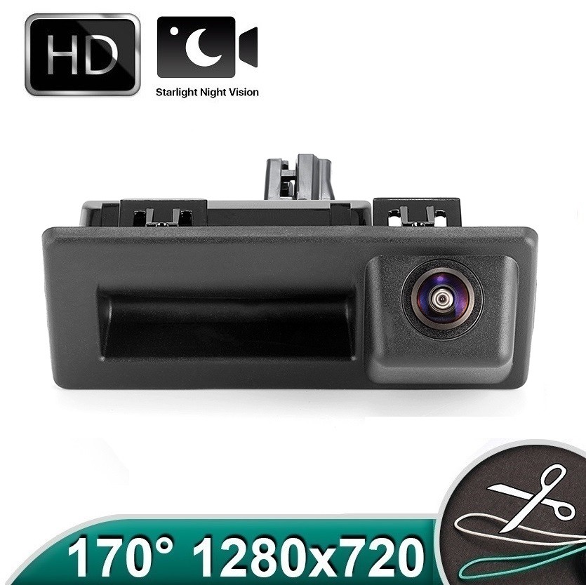 Camera marsarier HD, unghi 170 grade cu StarLight Night Vision VW Tiguan, Touaran, T6, Caddy - PREMIUM