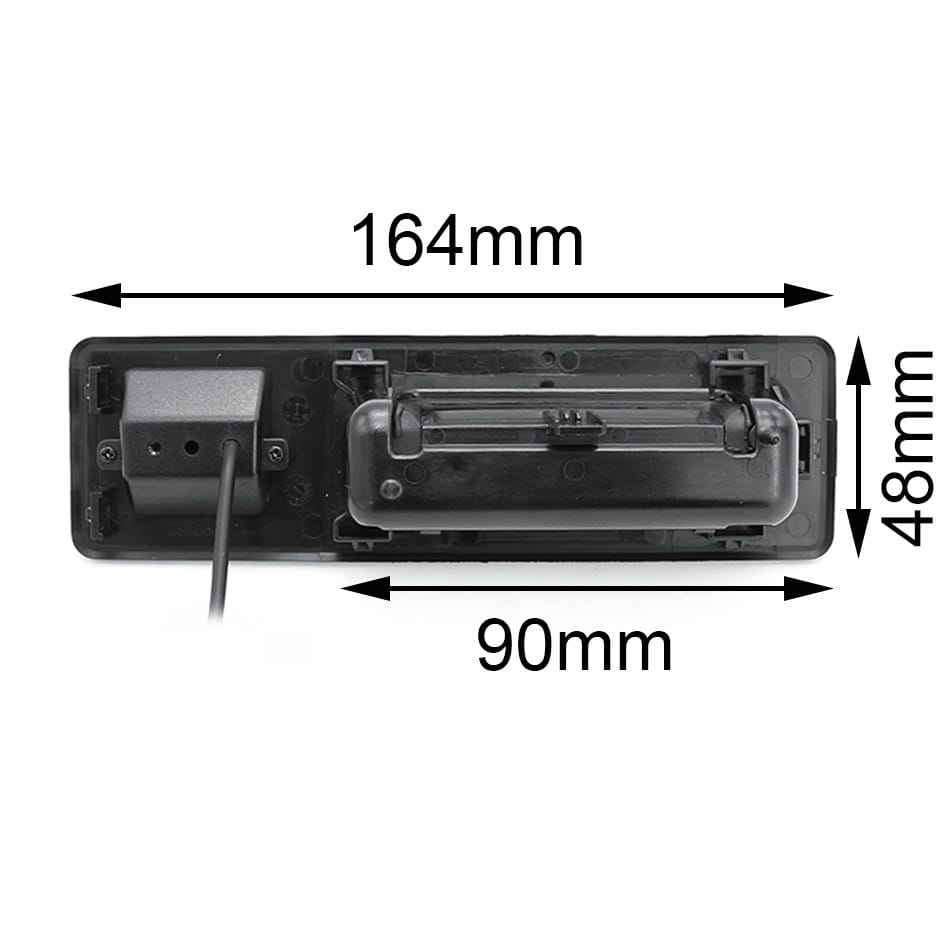 Camera marsarier HD, unghi 170 grade, cu StarLight Night Vision pentru BMW F30, F31, F10, F25 PREMIUM