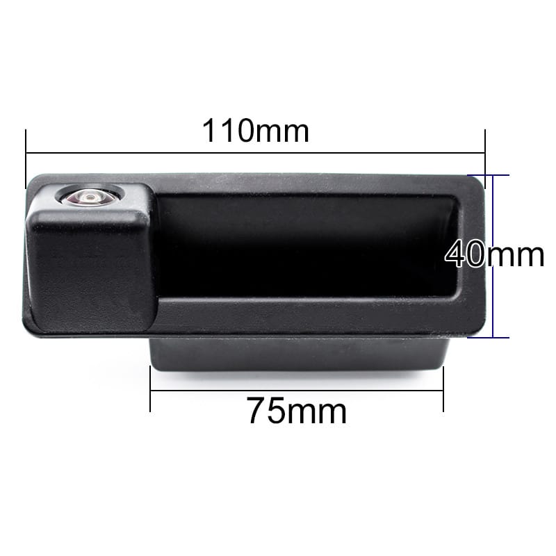 Camera marsarier HD, unghi 170 grade, cu StarLight Night Vision pentru E39, E60, E90, E70 pe manerul de portbagaj PREMIUM