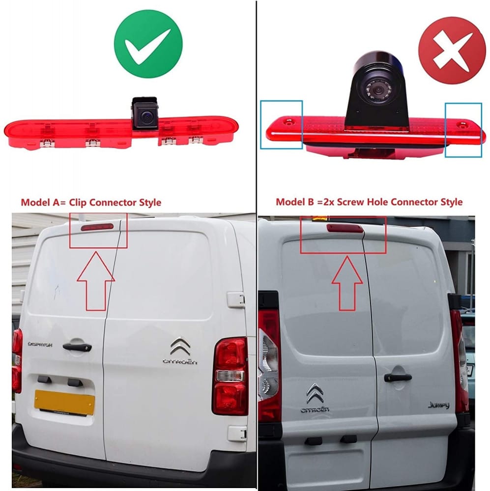 Camera marsarier dedicata CITROEN Jumpy/SpaceTourer (2016 - prezent) PREMIUM